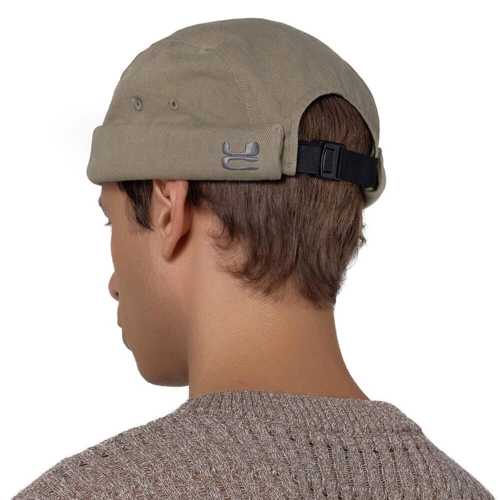 9644 Brimless Fisherman Trawler Beanie Washed Cotton Docker Hat Adjustable